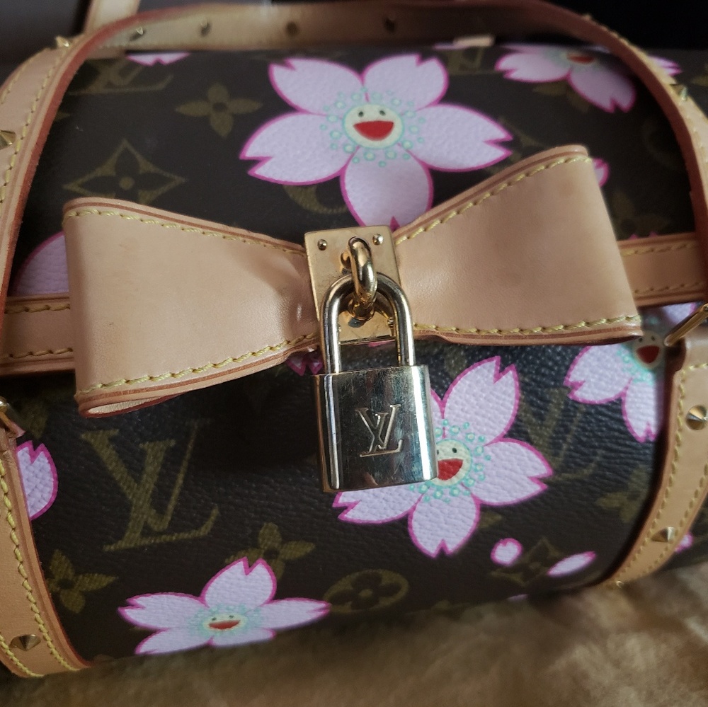 SOLD! Authentic LV Limited Edition Cherry Blossom Purse - Picture 4 of 8